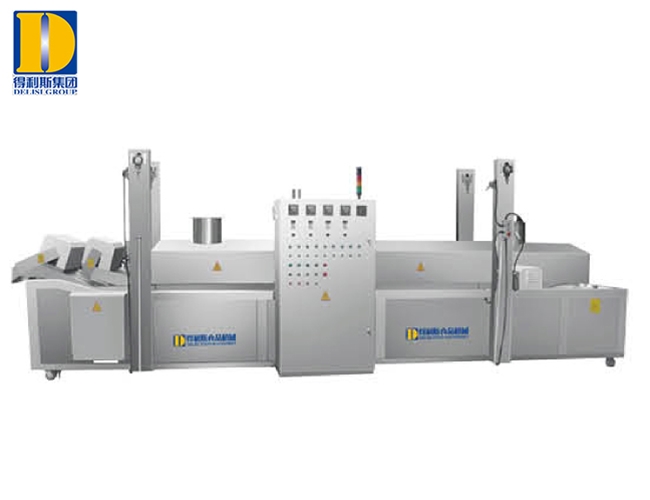 網帶式油炸流水線（電、導熱油）